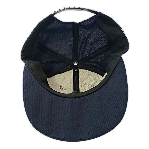 USS Dwight D Eisenhower Snapback Hat CVN 69 US Navy Scrambled Eggs Vintage - Picture 9 of 16